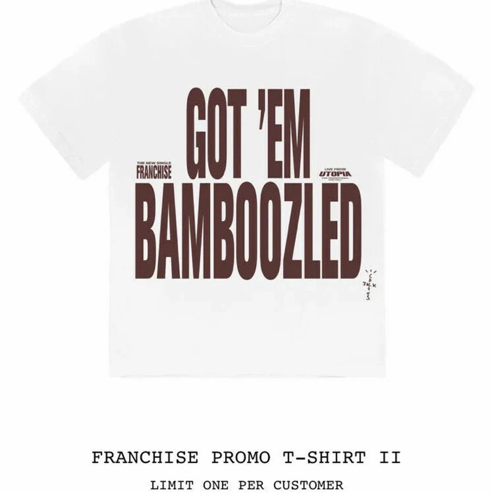 Travis Scott Cactus Jack "Got 'Em Bamboozled" Tee
